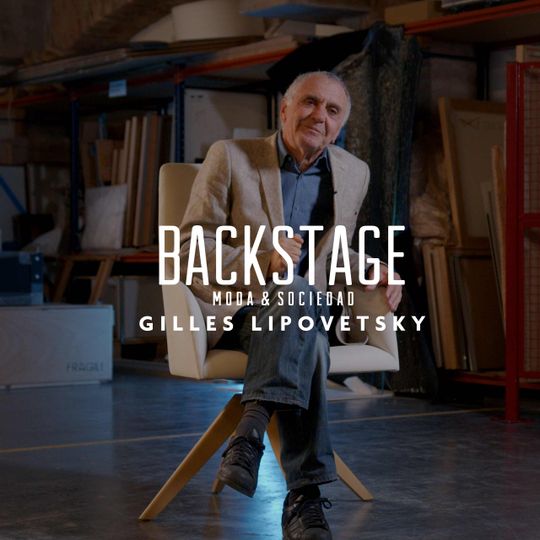 Backstage. Gilles Lipovetsky CaixaForum+