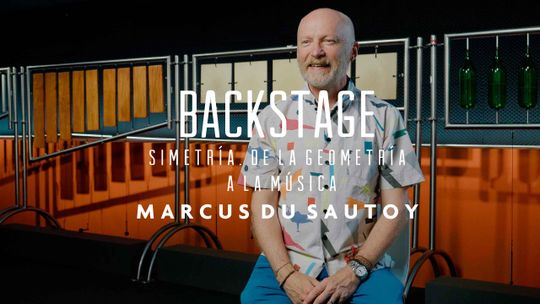 Backstage. Marcus du Sautoy