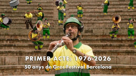 Primer acto. 50 años de Grec Festival Barcelona