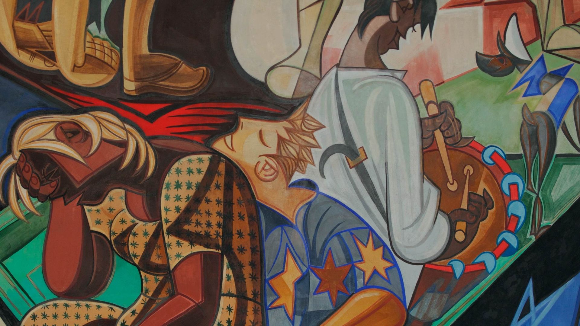 Las pinturas murales de Almada Negreiros. Episodio 1