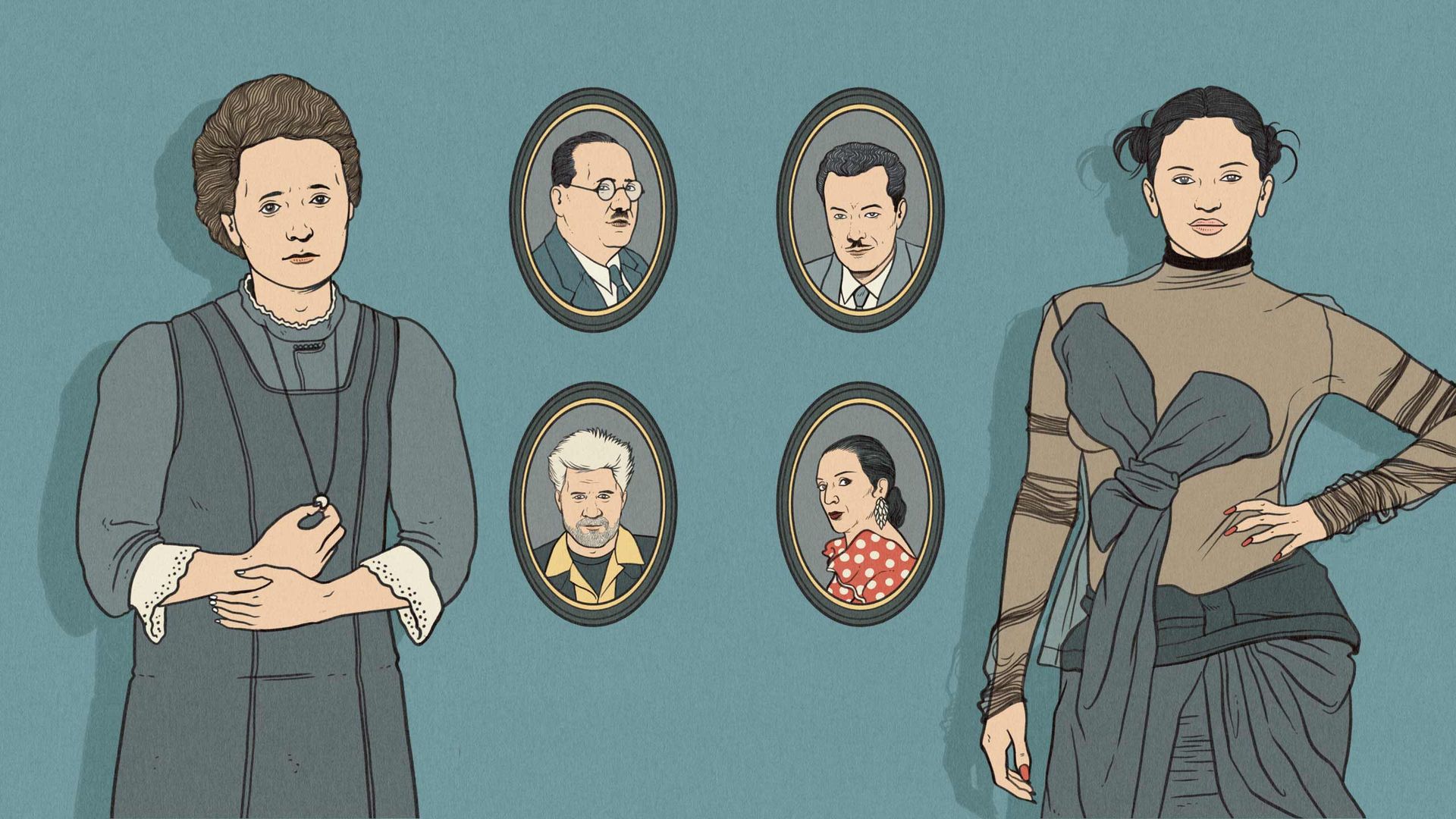 De Marie Curie a Rosalía