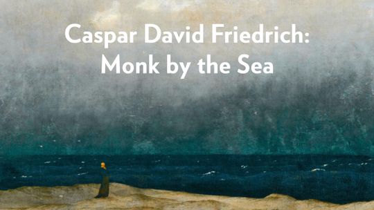 Caspar David Friedrich: Monje a la orilla del mar