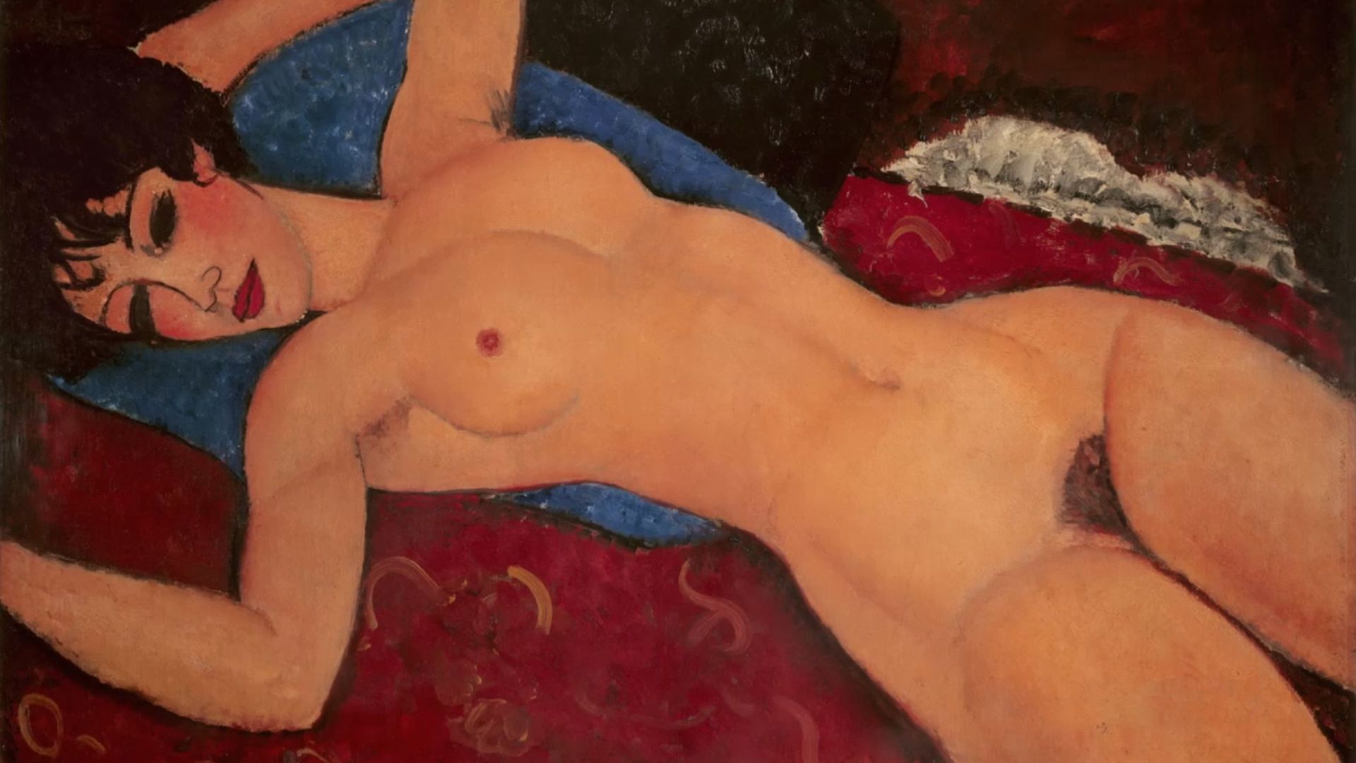 Modigliani: Desnudo acostado