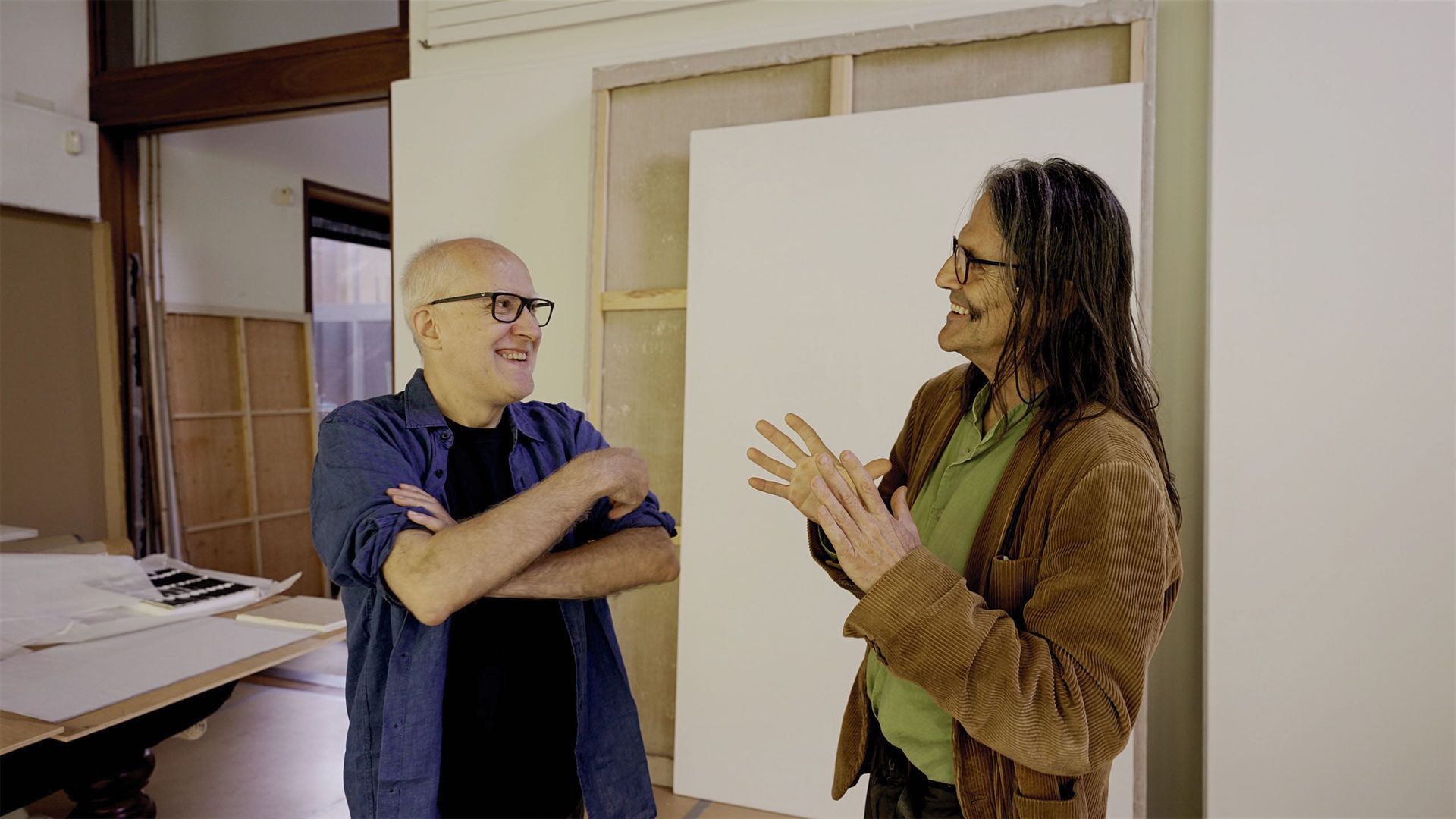 Perejaume visita a Juan Usle