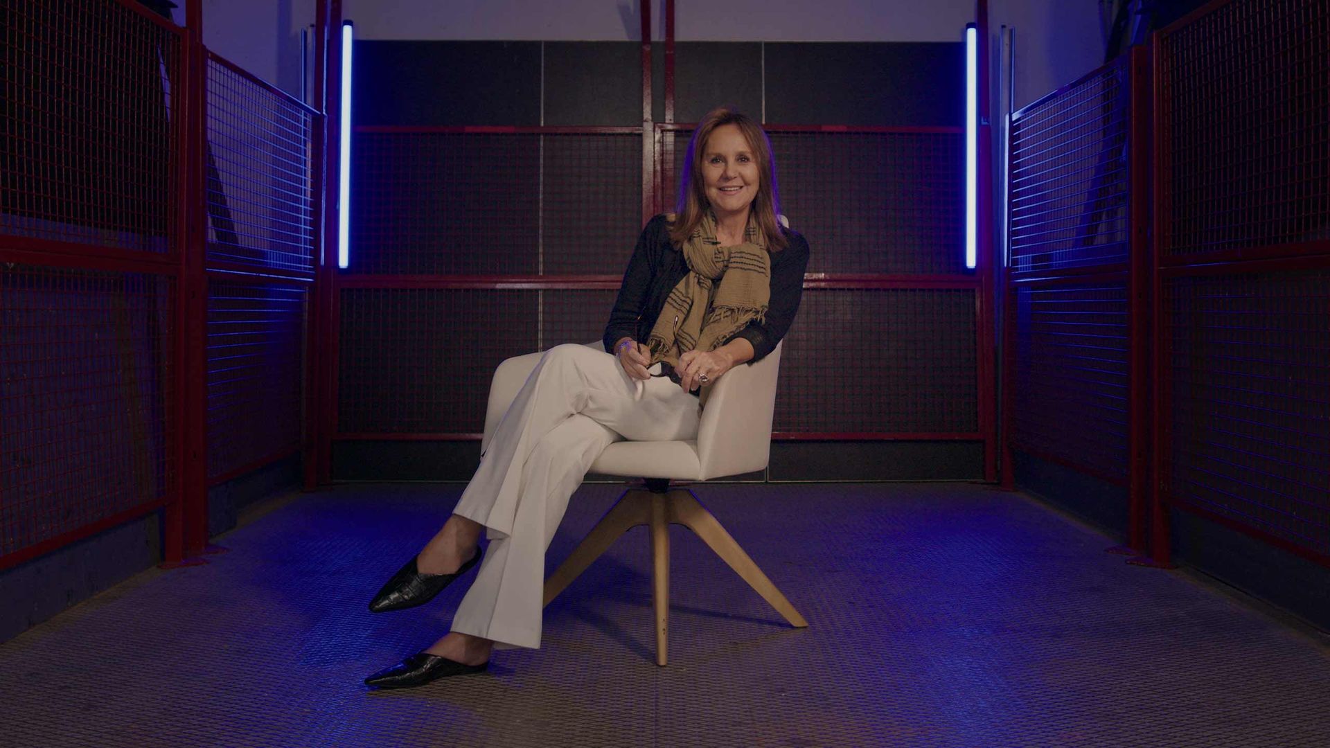 Backstage. María Dueñas