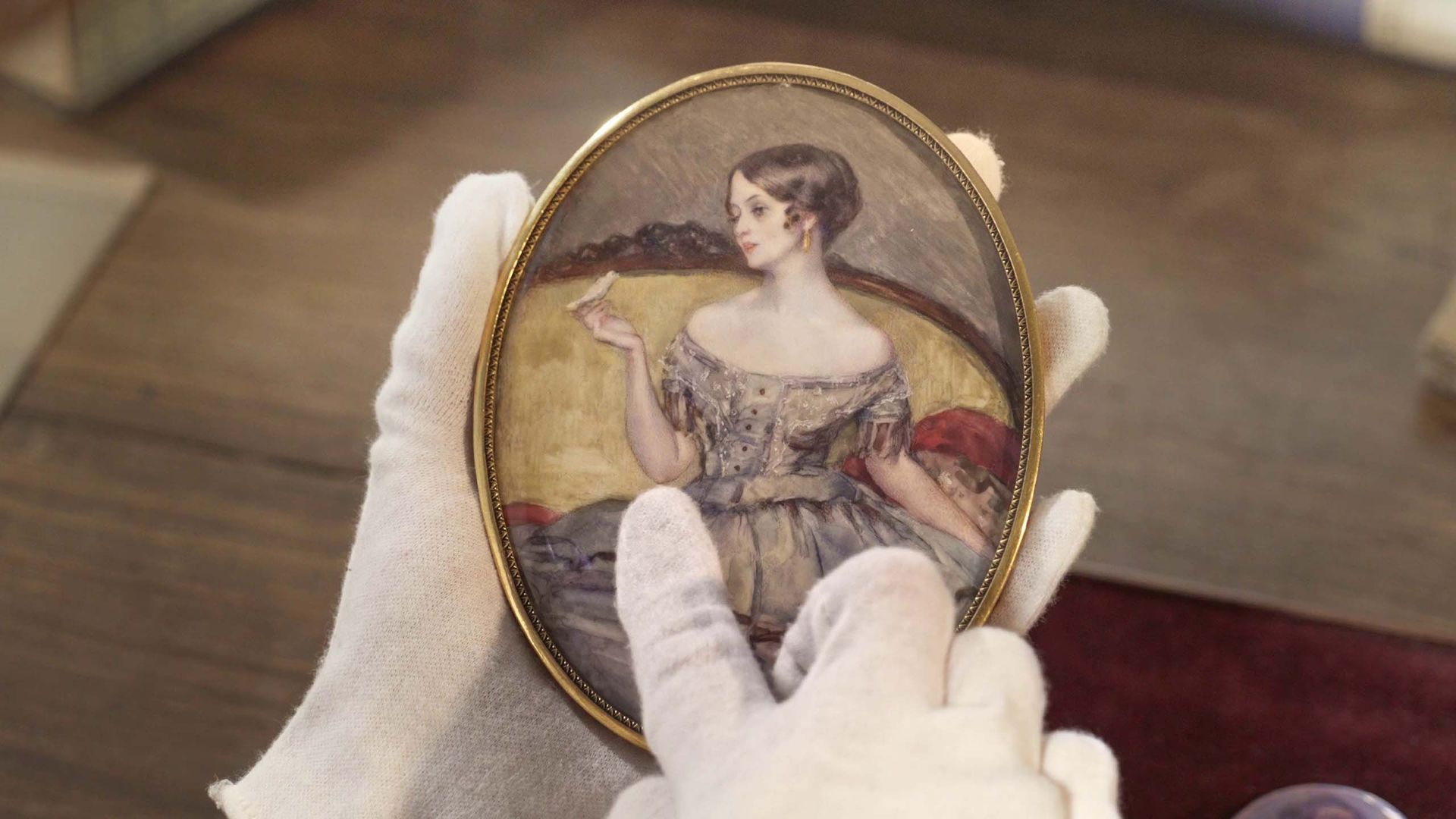 Una miniatura de Eulabee Dix