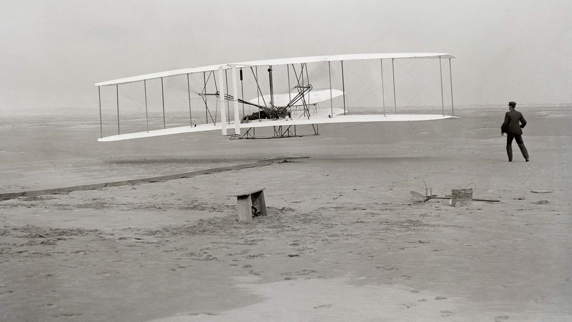El primer vuelo