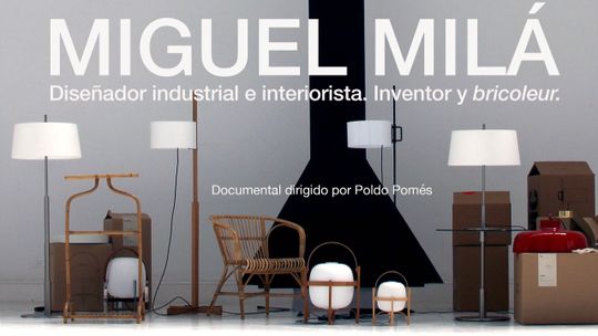 Miguel Milá. Diseñador industrial e interiorista. Inventor y bricoleur
