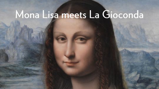 Mona Lisa conoce a La Gioconda