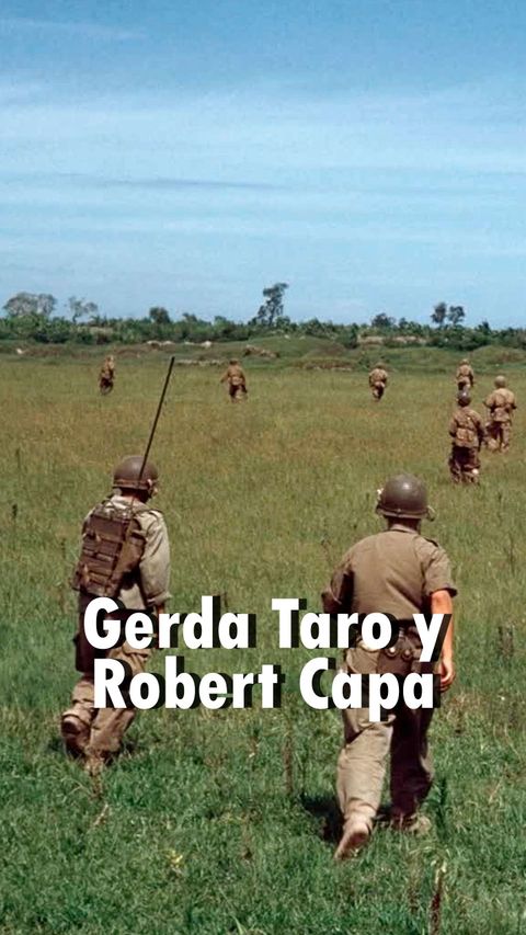 Gerda Taro y Robert Capa