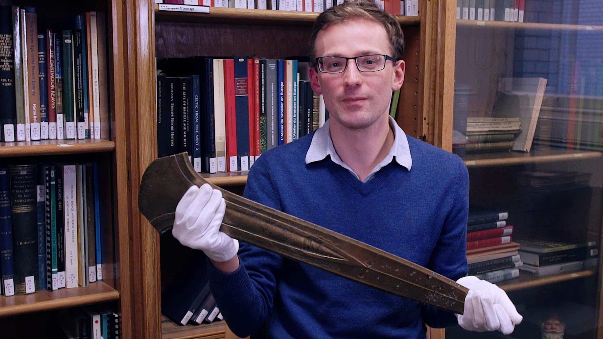 Grandes espadas y protestas de guerra de la Edad de Bronce