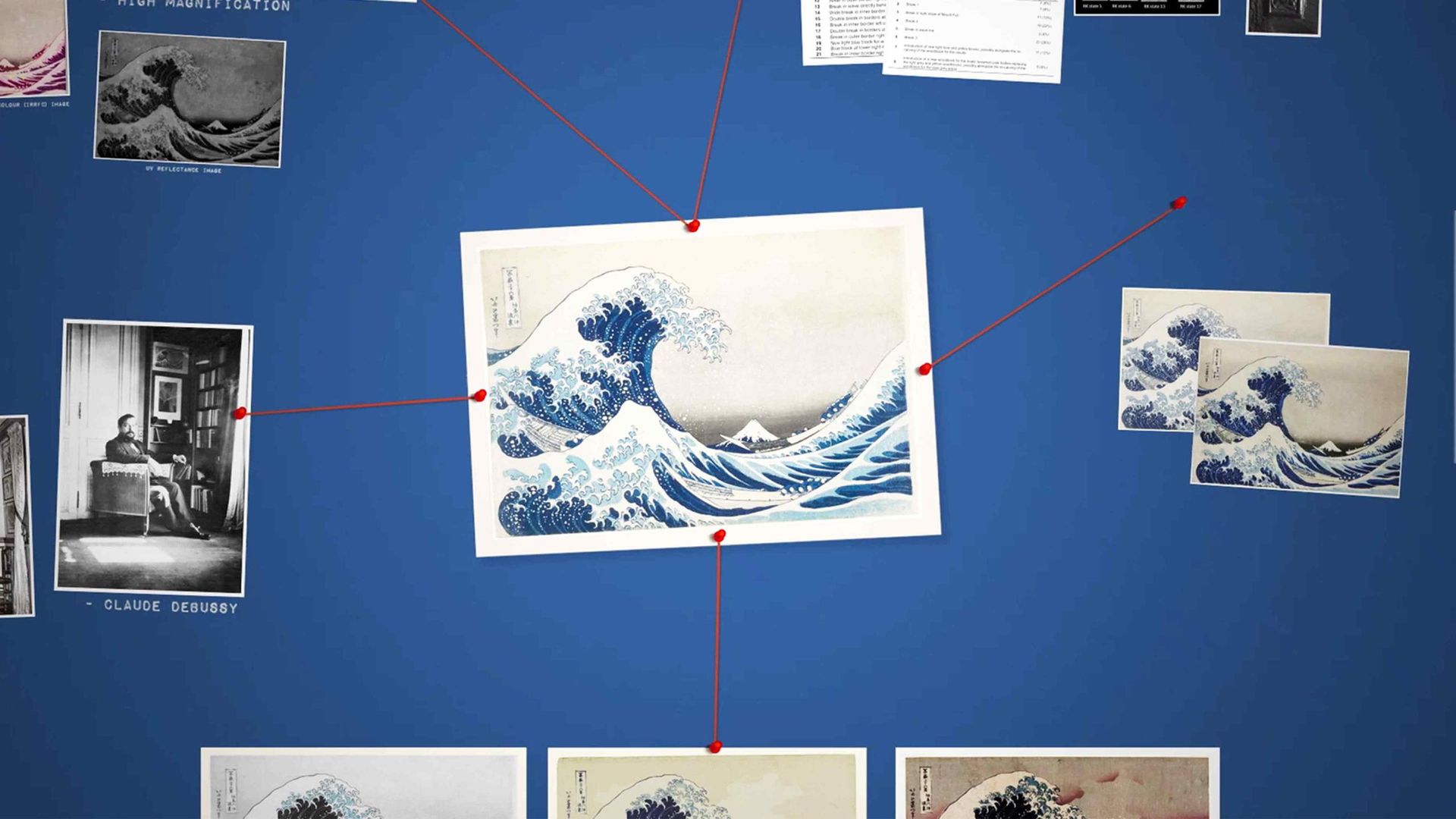 Impresión en plancha de madera de 'La gran ola' de Hokusai (y las diferencias entre  las 111 que existen)