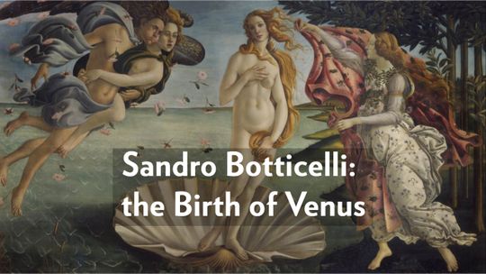 Sandro Botticelli: El nacimiento de Venus