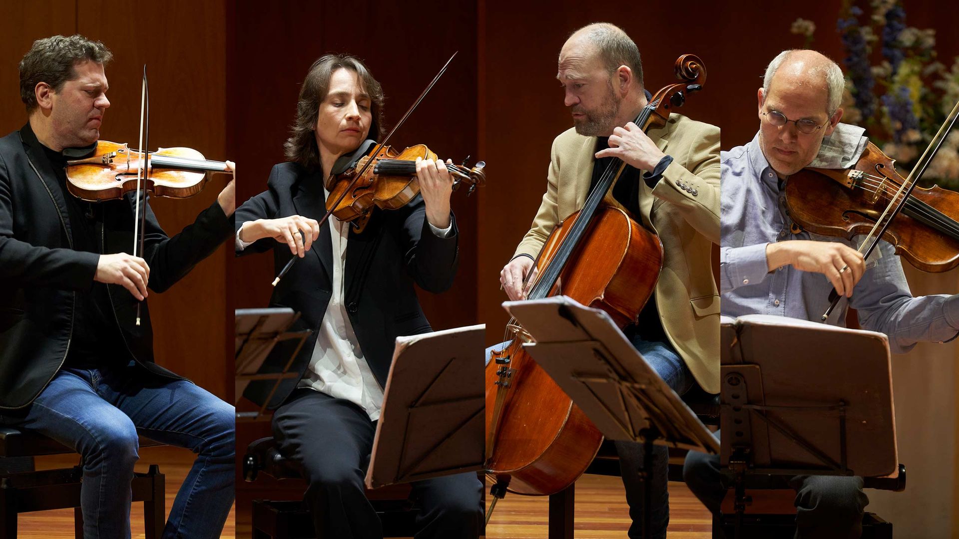 Concierto del Cuarteto Casals en la Escuela Superior de Música Reina Sofía
