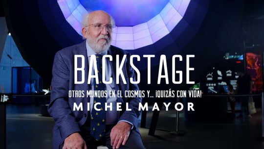 Backstage. Michel Mayor