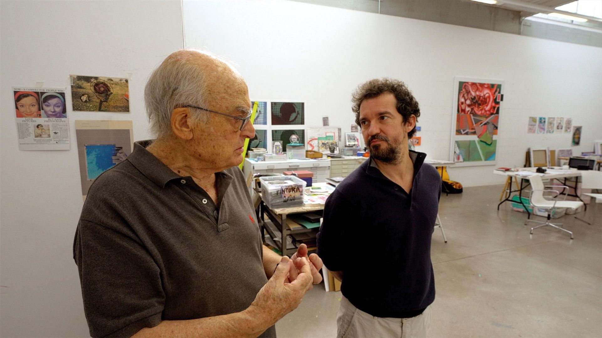 Miki Leal visita a Luis Gordillo