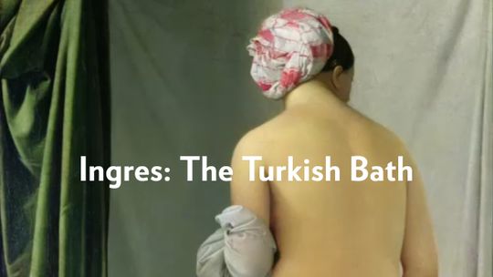 Ingres: El baño turco