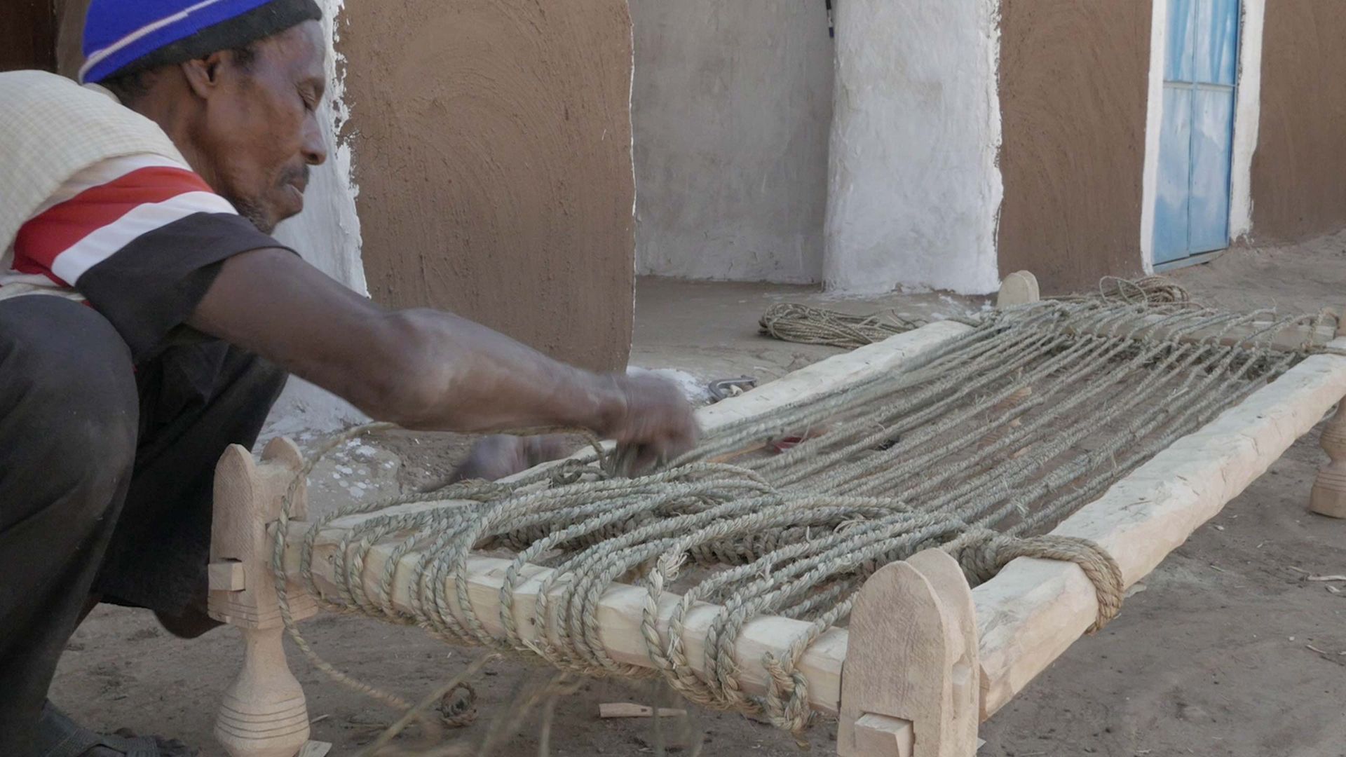 Cómo construir una cama de 3.000 años de antigüedad