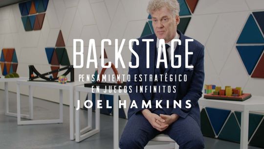 Backstage. Joel Hamkins