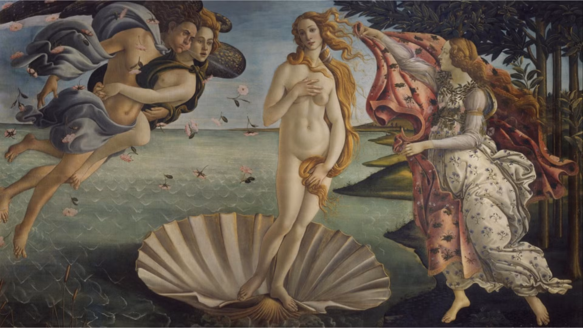 Sandro Botticelli: El nacimiento de Venus