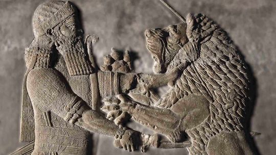 La decoración del palacio de Asurbanipal