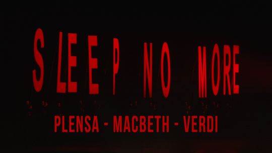 Sleep No More
