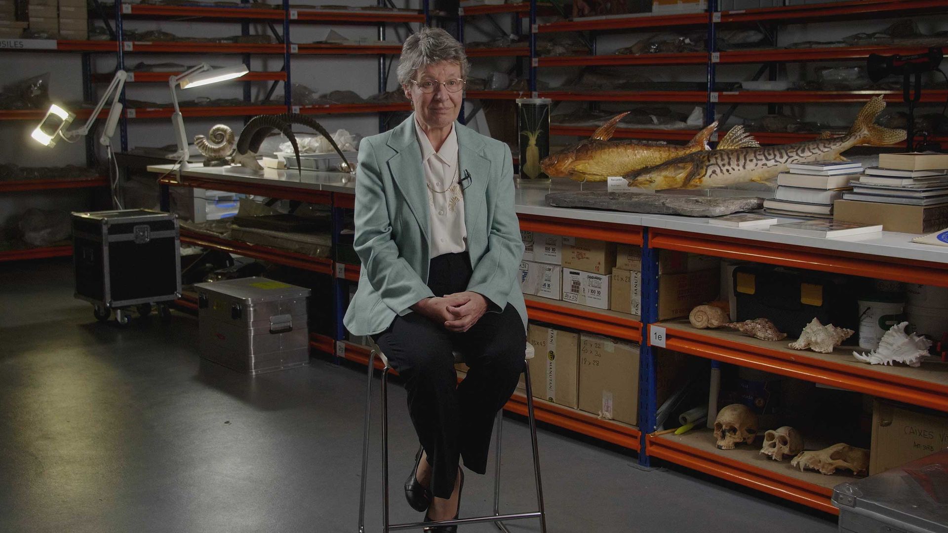 Backstage. Jocelyn Bell