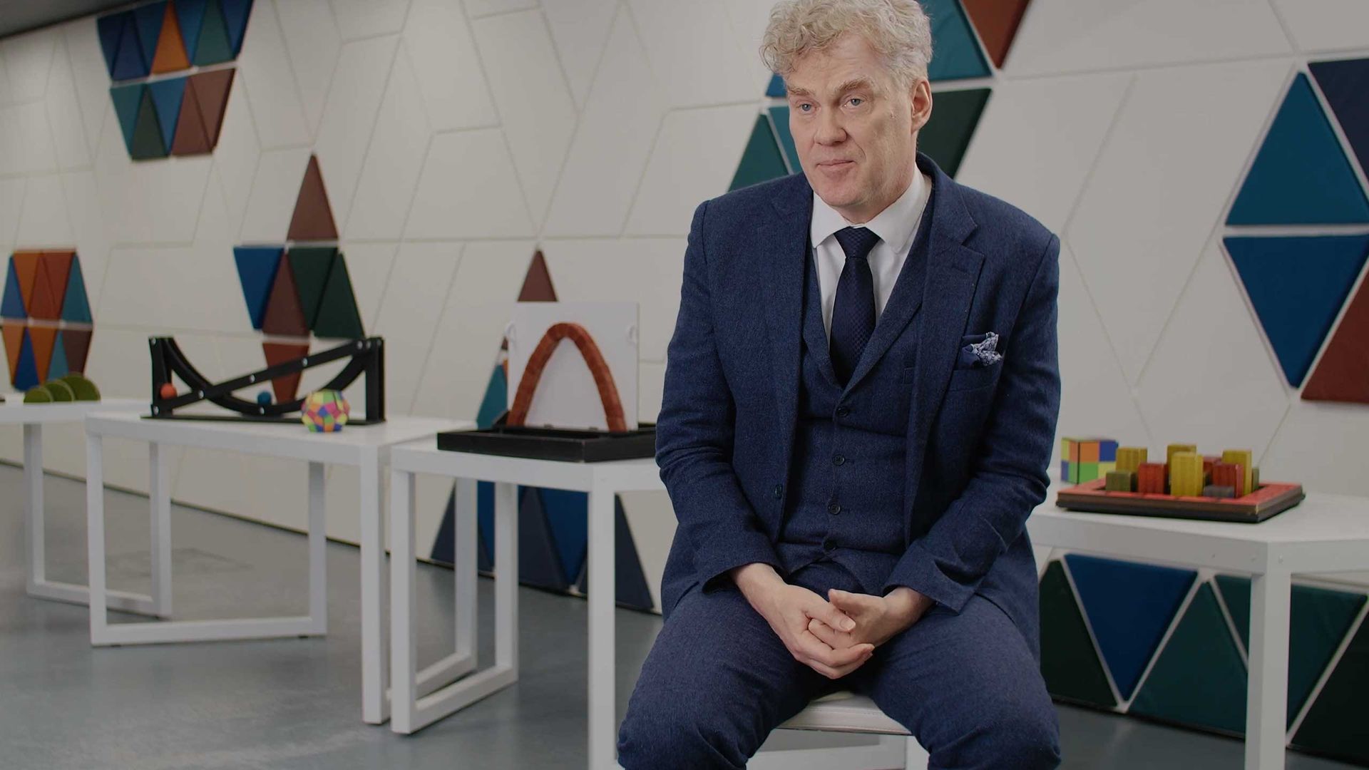 Backstage. Joel Hamkins