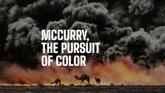 McCurry, the pursuit of color