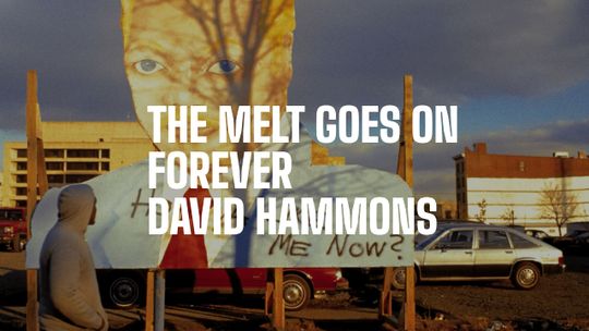 The Melt Goes On Forever: The Art and Times of David Hammons