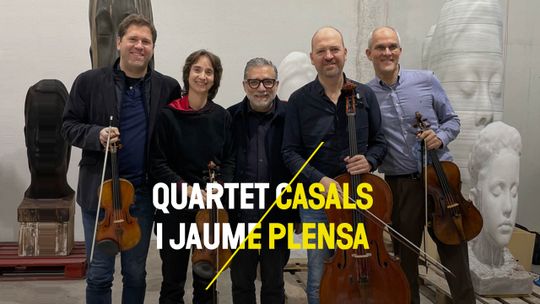 Offstage con Jaume Plensa y Quartet Casals