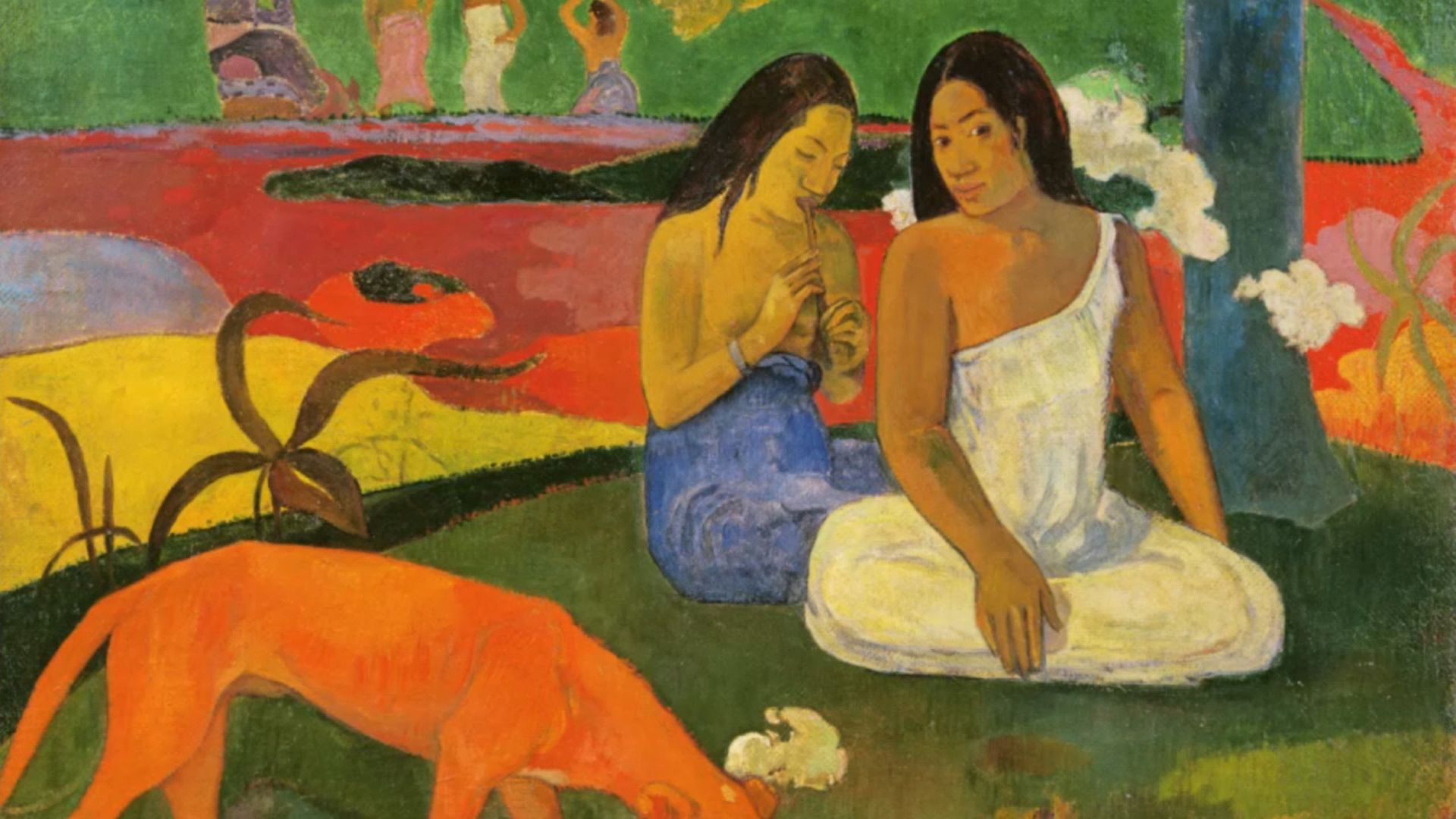 Paul Gauguin: El perro rojo
