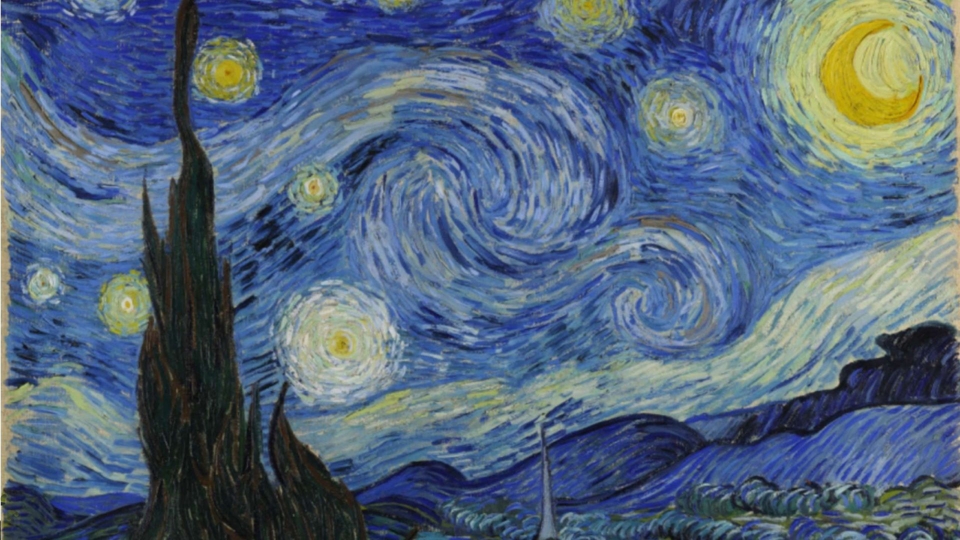 Vincent van Gogh: La noche estrellada