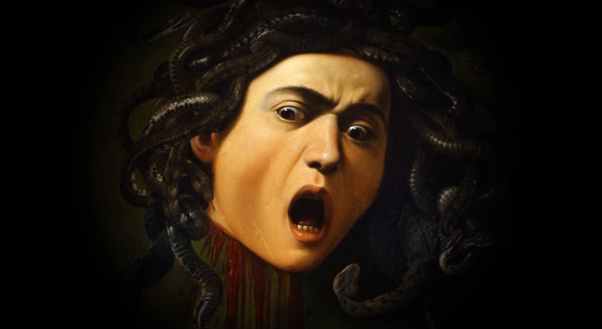 Caravaggio: Cabeza de Medusa