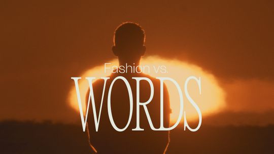 Fashion vs. Words