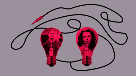 Hedy Lamarr y George Antheil